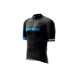 NORTHFINDER Gerardo TR3807 dres kr.rukav black/red M