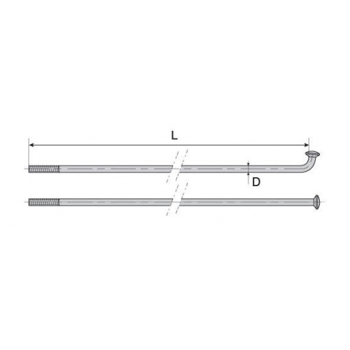 Špice Inox Plus 2/292 OEM 10ks
