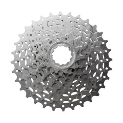 Kazeta SHIMANO HG400 9-kolo 11-28z. strieborná Kazeta SHIMANO HG400 9-kolo 11-28z. strieborná