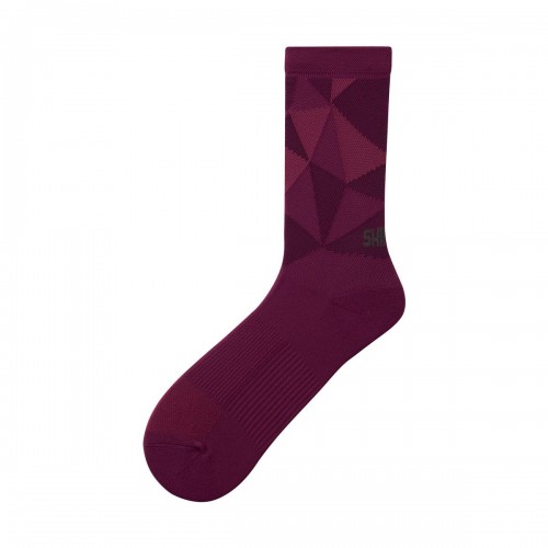 Ponožky Shimano Original TALL 2019 bordové /Vel:L-XL (45-48)