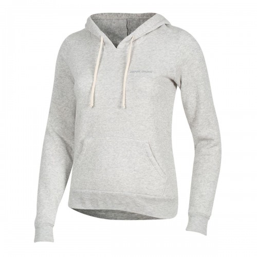 Mikina dámska PULLOVER s kapucňou bledošedá /Vel:L