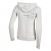 Mikina dámska PULLOVER s kapucňou bledošedá /Vel:L