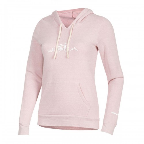 Mikina dámska PULLOVER s kapucňou ružová /Vel:S