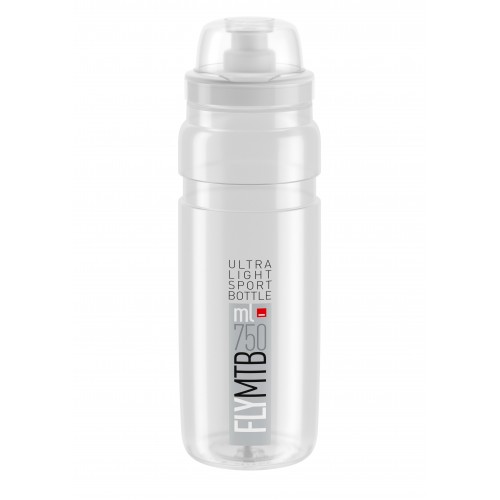 Flasa ELITE FLY MTB 750ml transparentna