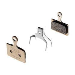 Platničky brzd.SHIMANO resin s chladičom K03S XTR,DuraACE Platničky brzd.SHIMANO resin s chladičom K03S XTR,DuraACE