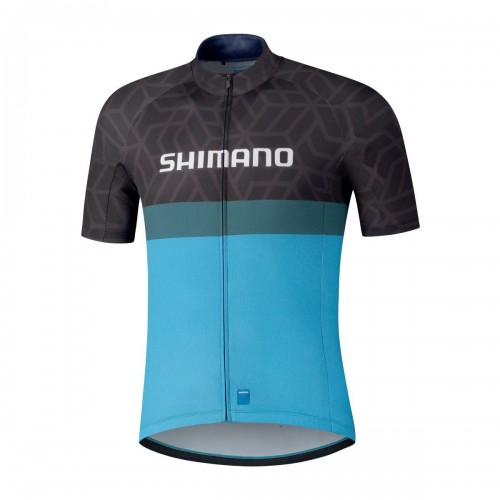 Dres SHIMANO TEAM čierno/modrý /Vel:L