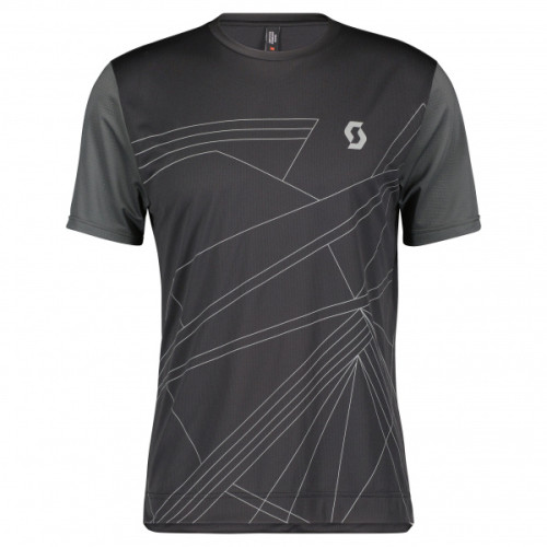 Scott Shirts Ms Trail Flow SS black/grey M 2022 Scott Shirts Ms Trail Flow SS black/grey M 2022